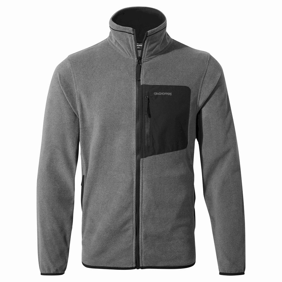 Men's Craghoppers Corey Plus Sweaters Black | FLY4252UE
