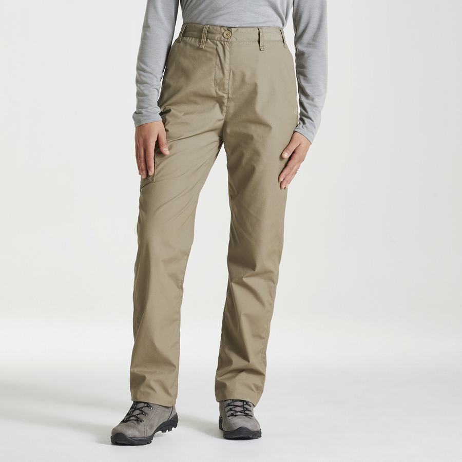 Women's Craghoppers Expert Kiwi Trousers Khaki | PMR4393OO
