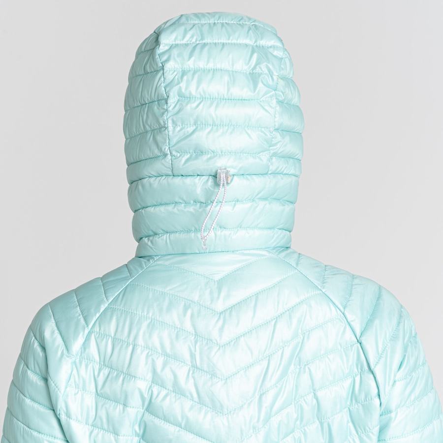 Women's Craghoppers Insulated ExpoLite Hooded Jackets Green | JXG3164NG
