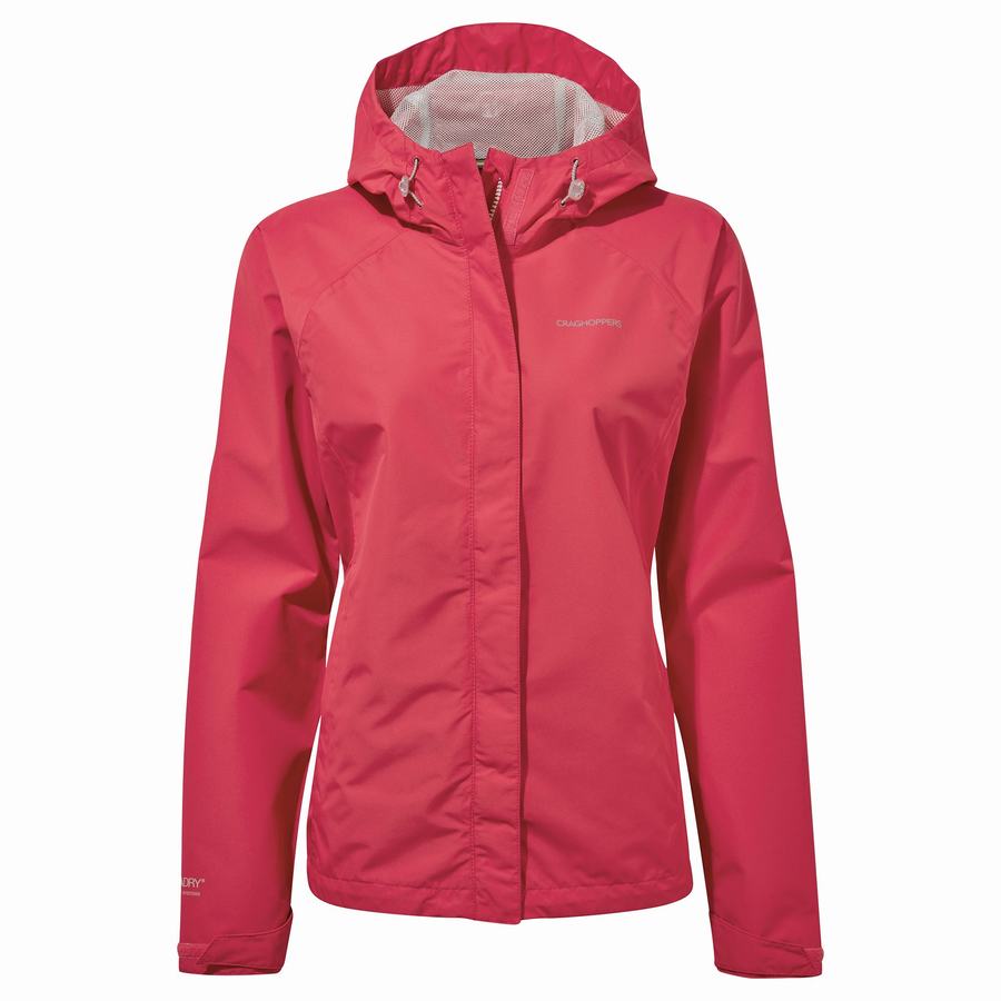 Women's Craghoppers Waterproof Orion Jackets Purple Flower | WYP9085HX