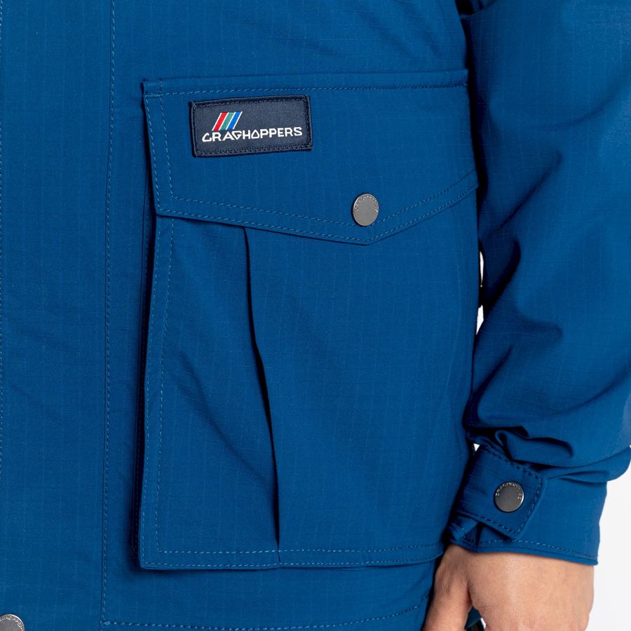 Men's Craghoppers Canyon Jackets Navy Blue | VIT3813FA