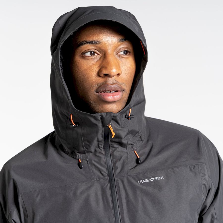 Men's Craghoppers Creevey Jackets Black | QVM782OE