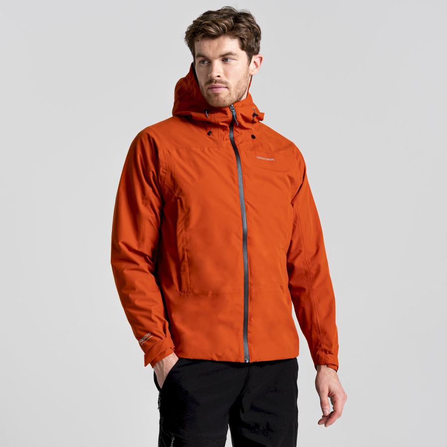 Men's Craghoppers Creevey Jackets Orange | HCI205ZF