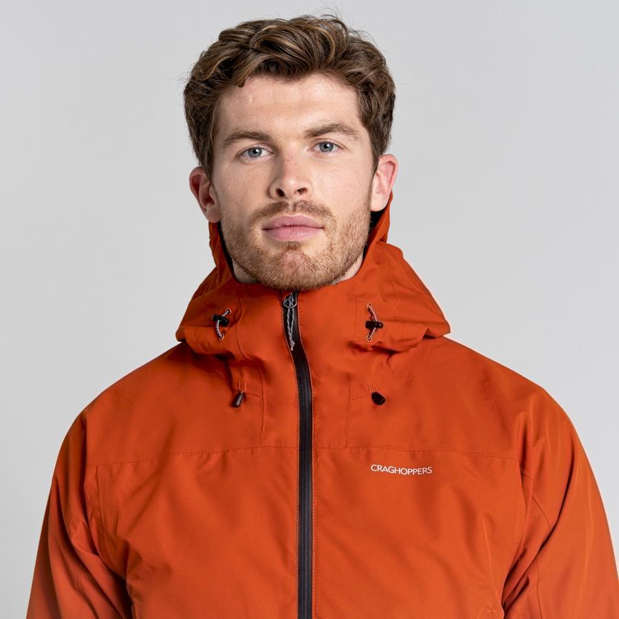 Men's Craghoppers Creevey Jackets Orange | HCI205ZF