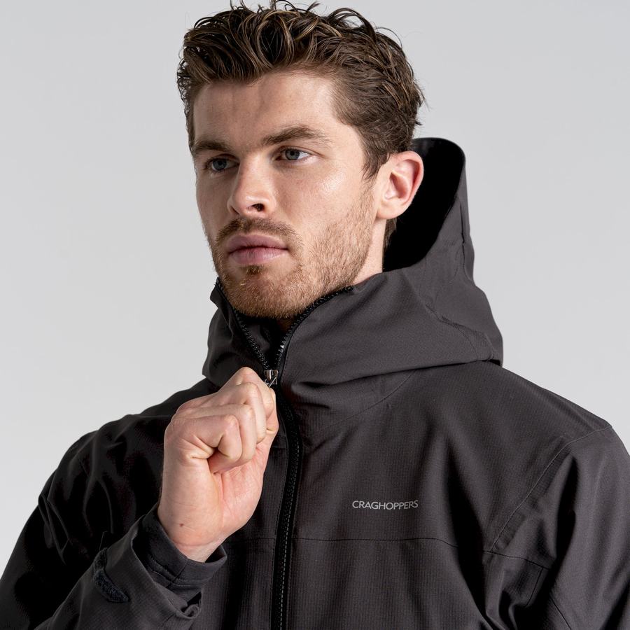 Men's Craghoppers Dynamic Pro Jackets Black | PER8565KJ