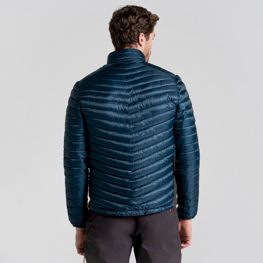 Men's Craghoppers ExpoLite Insulated Jackets Dark Blue | KIW7749VL