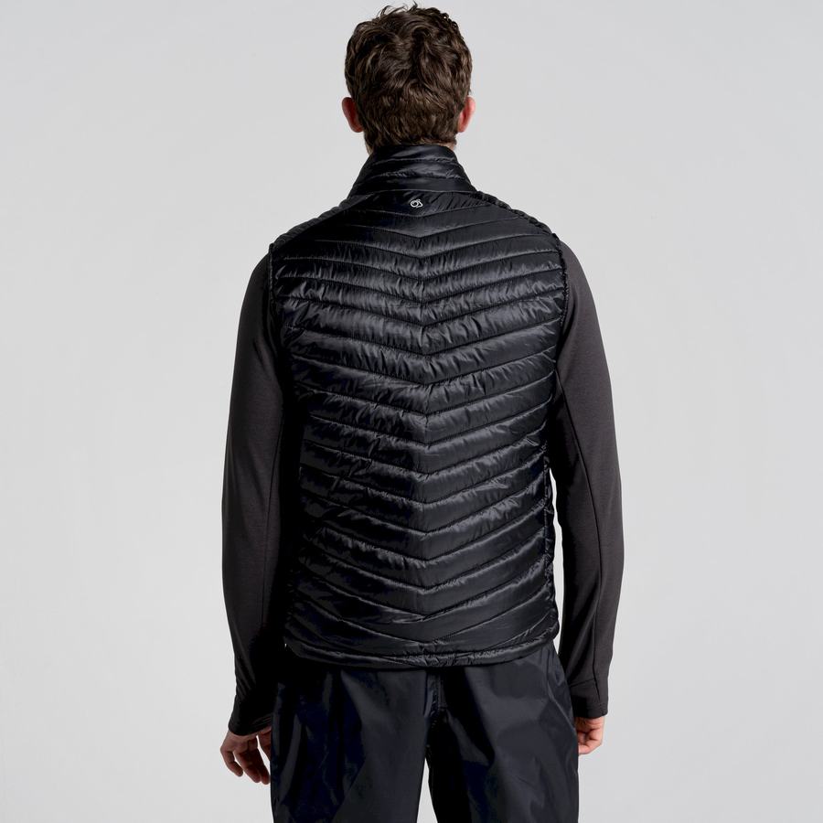 Men's Craghoppers ExpoLite Insulated Vest Gilets Black | TQN8547WP