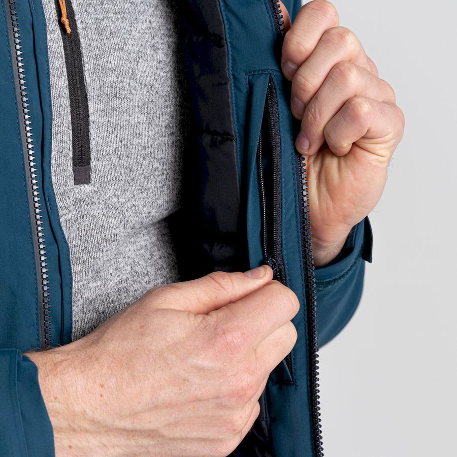 Men's Craghoppers Gryffin Thermic Jackets Dark Blue | MUF2737XG