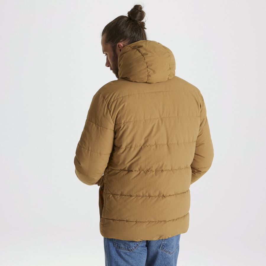 Men's Craghoppers Insulated Cromarty Jackets Dark Khaki | YQS6439HB