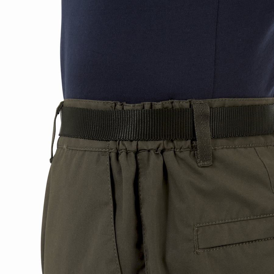 Men's Craghoppers Kiwi Boulder Trousers Dark Green | OOZ8985OV