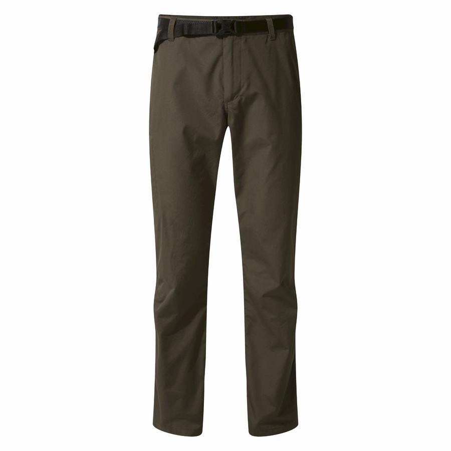 Men's Craghoppers Kiwi Boulder Trousers Dark Green | OOZ8985OV