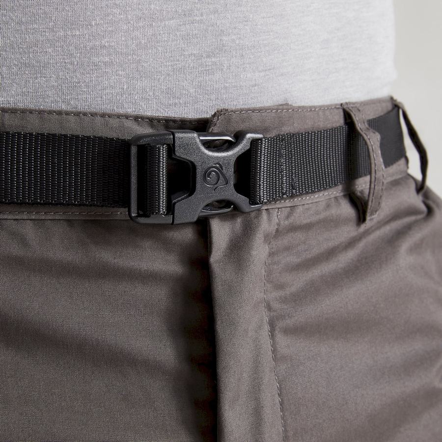 Men's Craghoppers Kiwi Slim Trousers Grey | BHA1162ZM