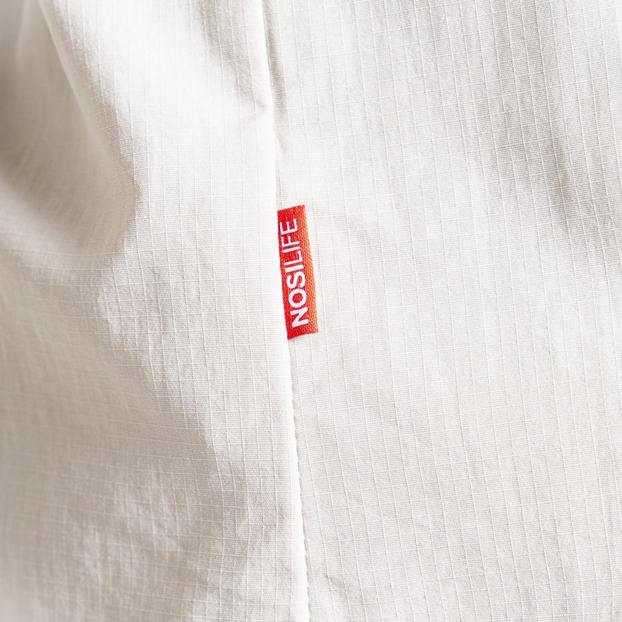 Men's Craghoppers NosiLife Adventure II Long Sleeved Shirts White | BIO729BH