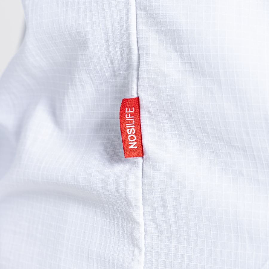 Men's Craghoppers NosiLife Adventure II Long Sleeved Shirts White | WLP642BV