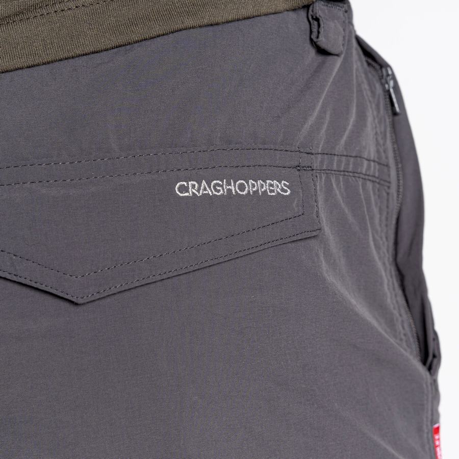 Men's Craghoppers NosiLife Cargo II Shorts Black | MQI8051HC
