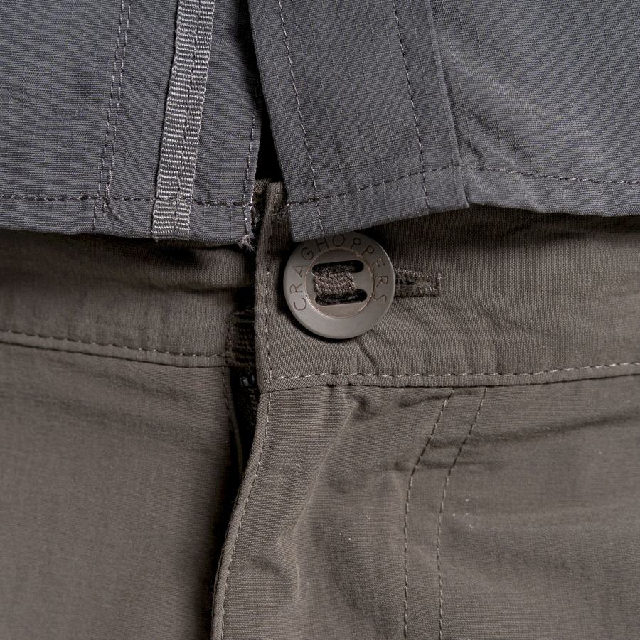 Men's Craghoppers NosiLife Cargo II Trousers Green | HAR2548MB