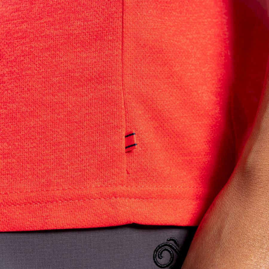 Men's Craghoppers NosiLife Pro Active Short Sleeved T-Shirts Orange Red | XFO3992AX