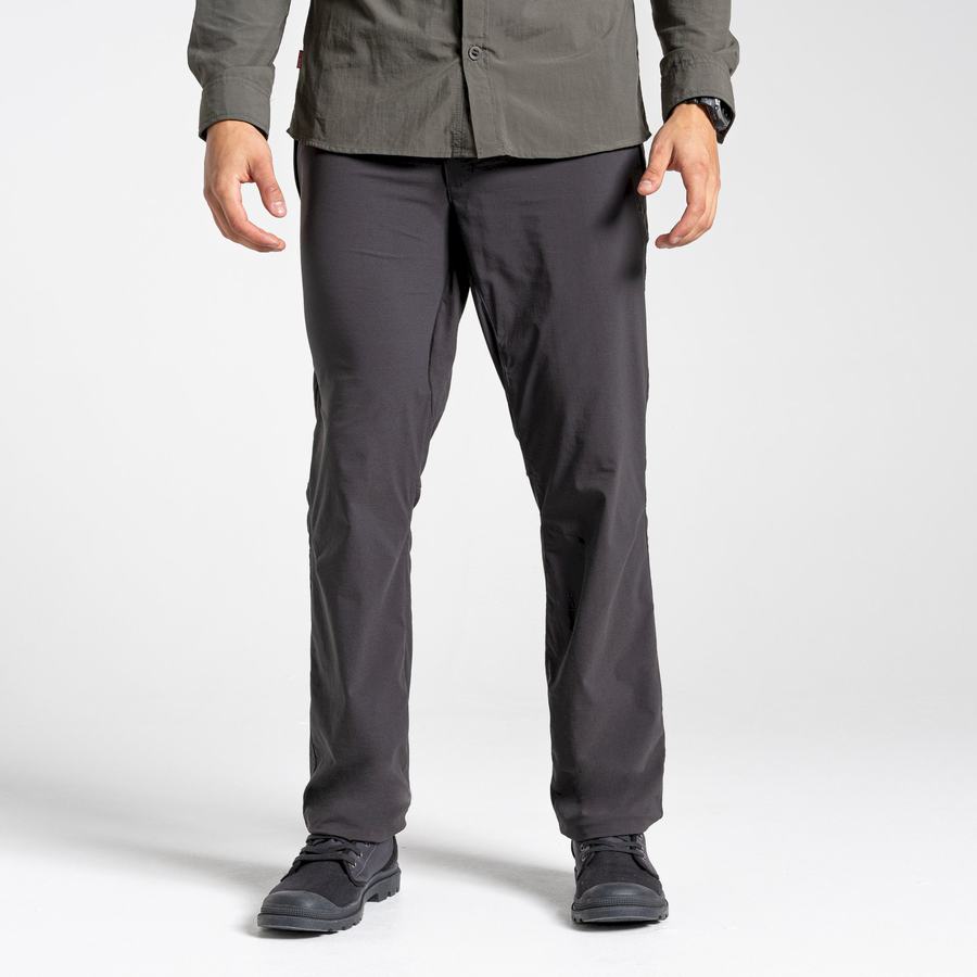Men's Craghoppers NosiLife Pro II Trousers Black | RBW3464NW