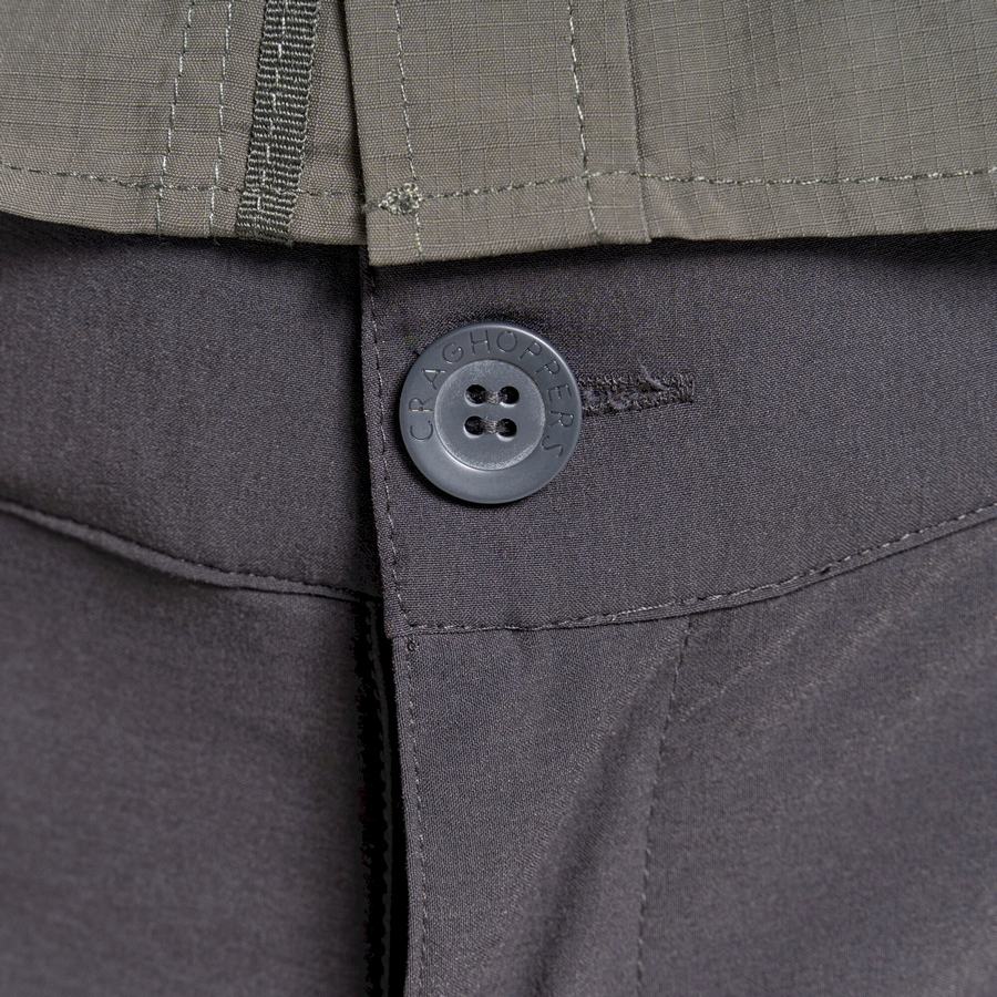 Men's Craghoppers NosiLife Pro II Trousers Black | RBW3464NW