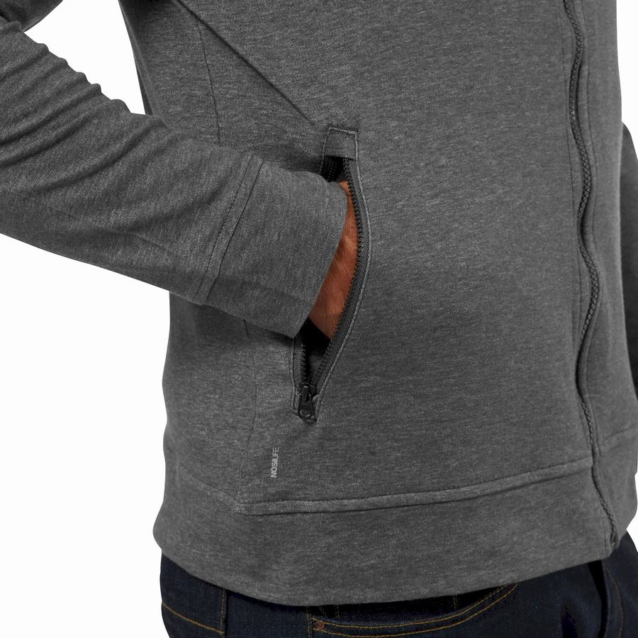 Men's Craghoppers NosiLife Tilpa Hooded T-Shirts Black | TOH3149VK