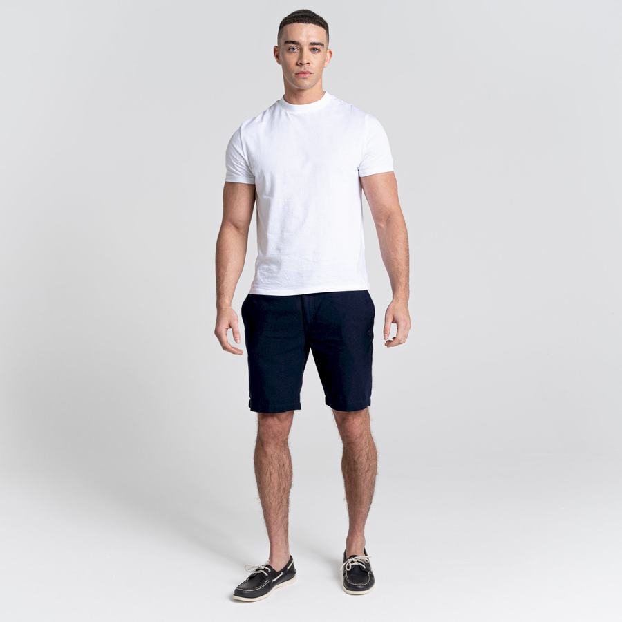 Men's Craghoppers Nosibotanical Buck Shorts Blue Navy | VXQ4572IX
