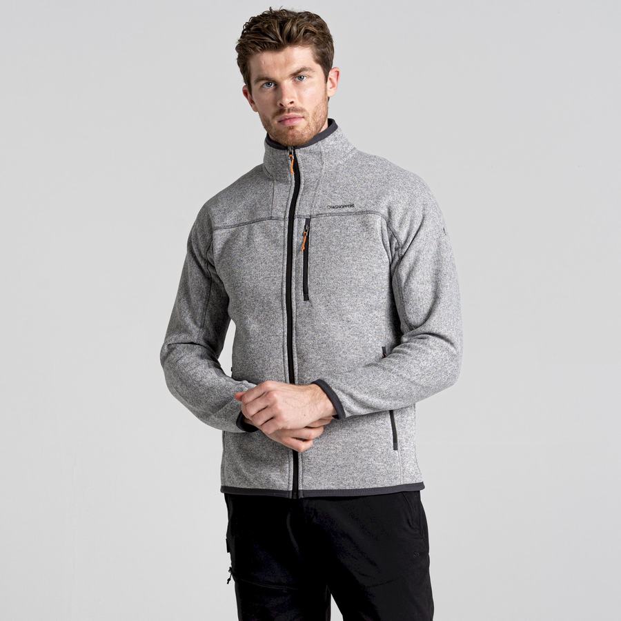 Men's Craghoppers Torney Sweaters Grey | ZIT8180DC