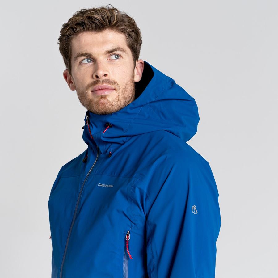 Men's Craghoppers Waterproof Gryffin Jackets Blue Dark Blue | PTC7388RR