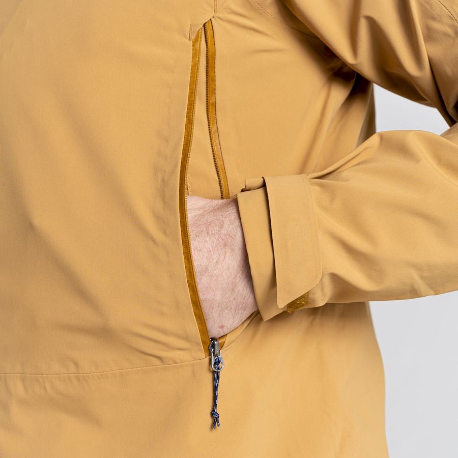 Men's Craghoppers Waterproof Gryffin Jackets Yellow | SAQ5987ZJ