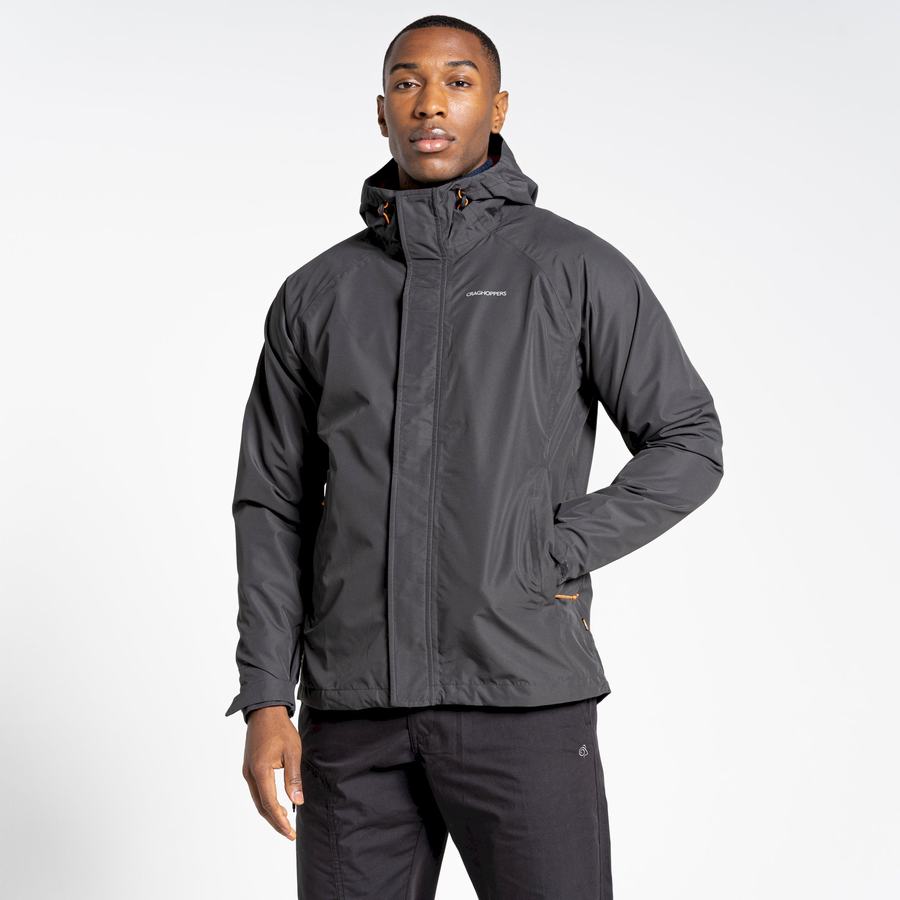 Men's Craghoppers Waterproof Orion Jackets Black | JMO4075DY