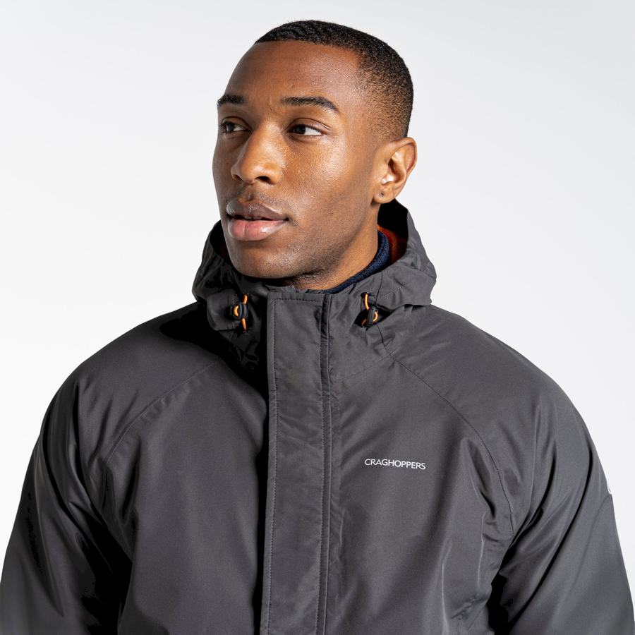 Men's Craghoppers Waterproof Orion Jackets Black | JMO4075DY