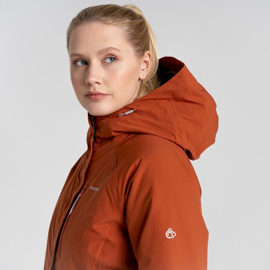 Women's Craghoppers 3 In 1 Jackets Brown | LMG2072OH