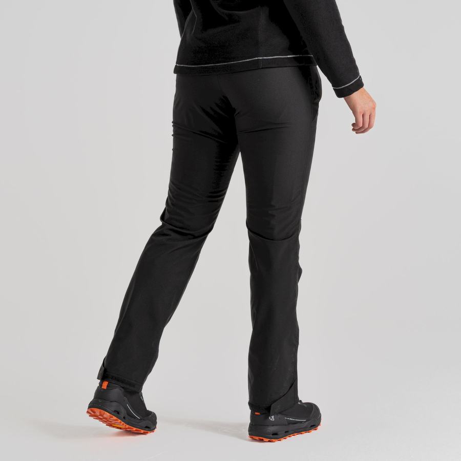 Women's Craghoppers Airedale II Waterproof Trousers Black | RQR9582UF