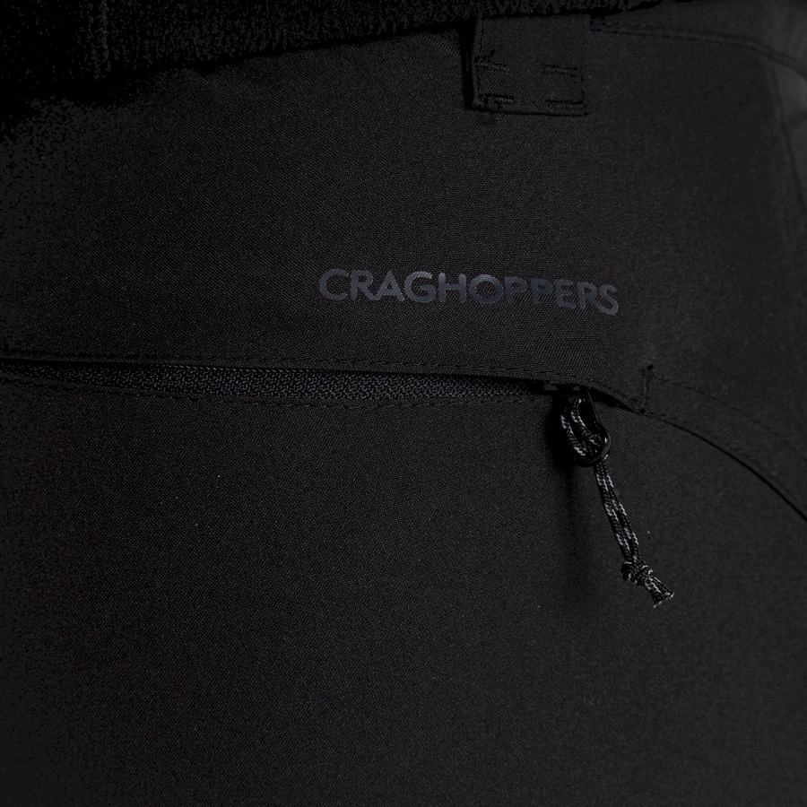 Women's Craghoppers Airedale II Waterproof Trousers Black | RQR9582UF