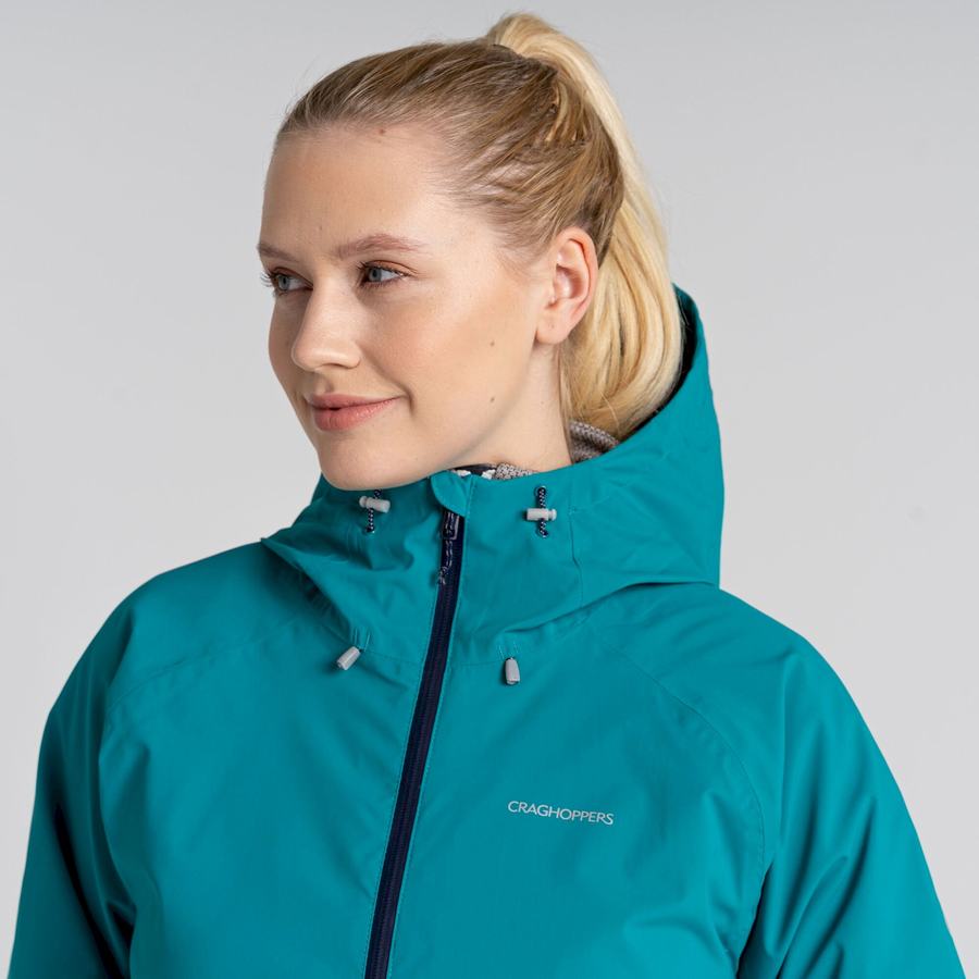 Women's Craghoppers Anza Jackets Green | BDH9874XY