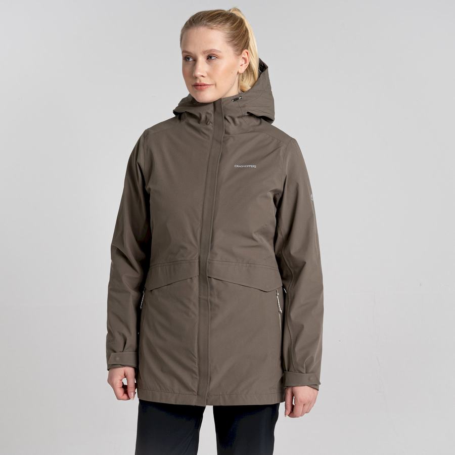 Women's Craghoppers Caldbeck Pro 3 in 1 Jackets Olive | IOB4129ZX
