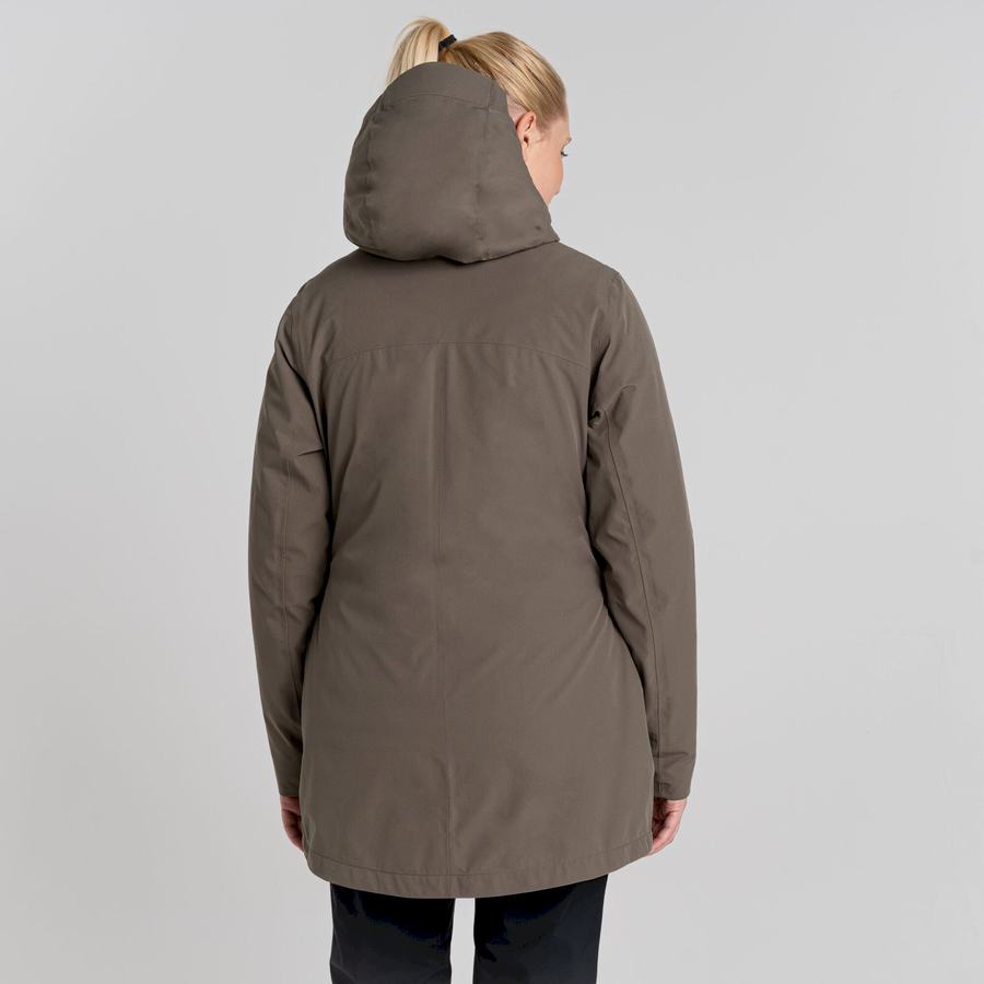 Women's Craghoppers Caldbeck Pro 3 in 1 Jackets Olive | IOB4129ZX