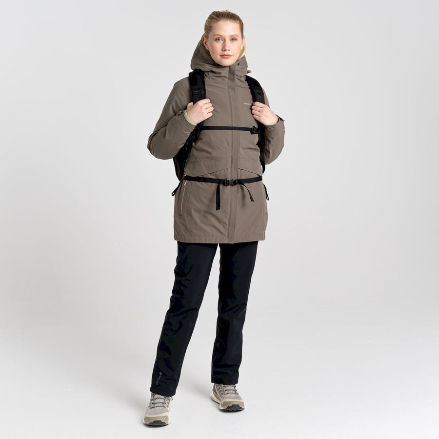 Women's Craghoppers Caldbeck Pro 3 in 1 Jackets Olive | IOB4129ZX