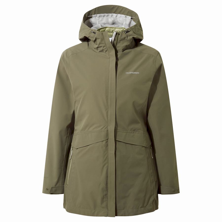 Women\'s Craghoppers Caldbeck Pro 3 in 1 Jackets Olive | IOB4129ZX