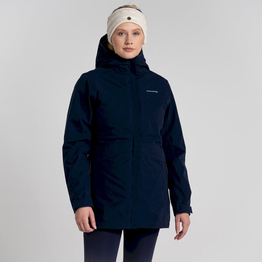 Women\'s Craghoppers Caldbeck Pro 3 in 1 Jackets Blue Navy | XLK6833FP