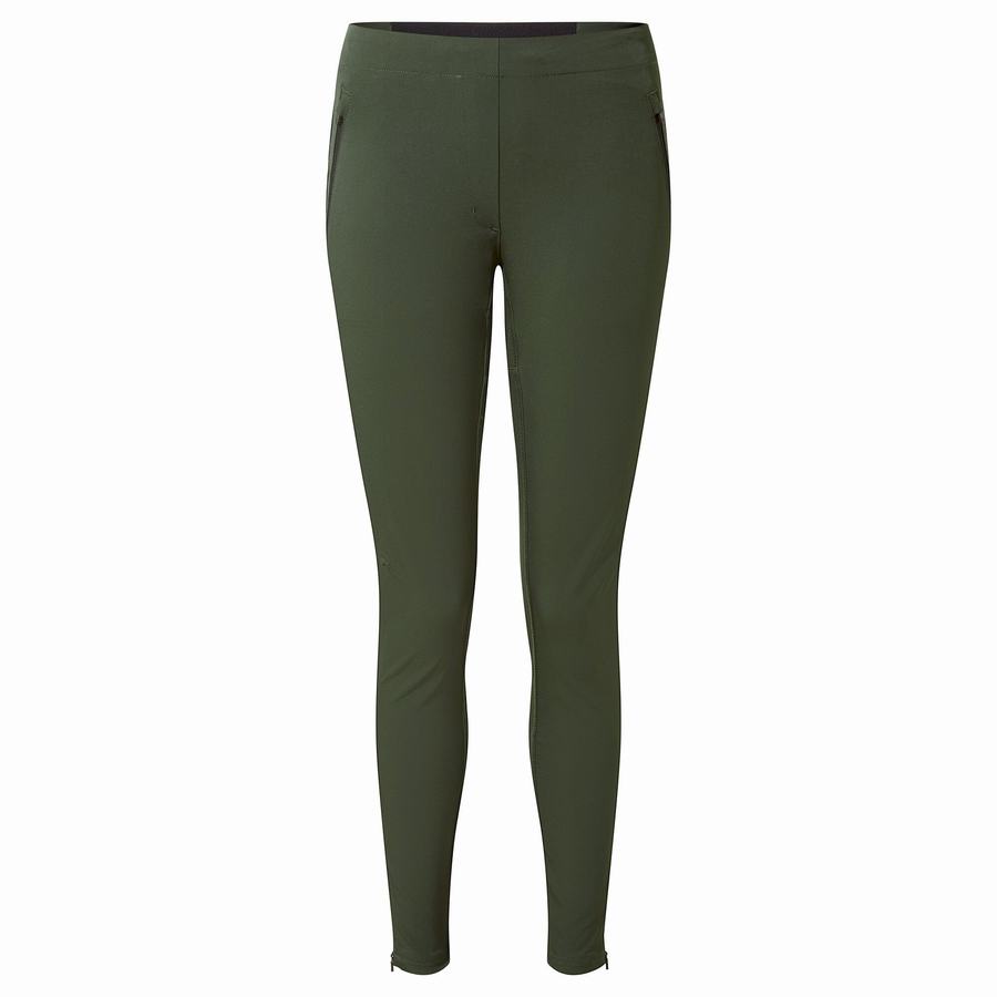 Women's Craghoppers Expedition Leggings Green | RVP9084EA