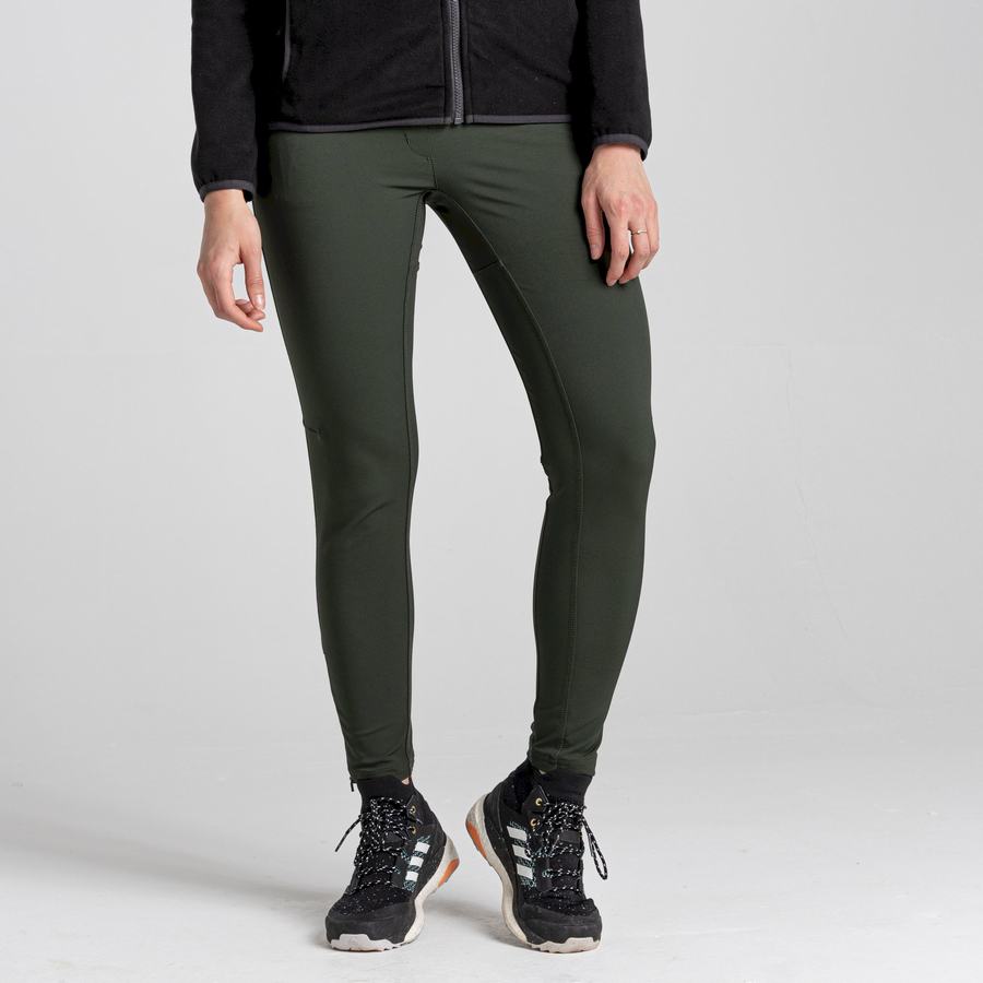 Women\'s Craghoppers Expedition Leggings Green | RVP9084EA