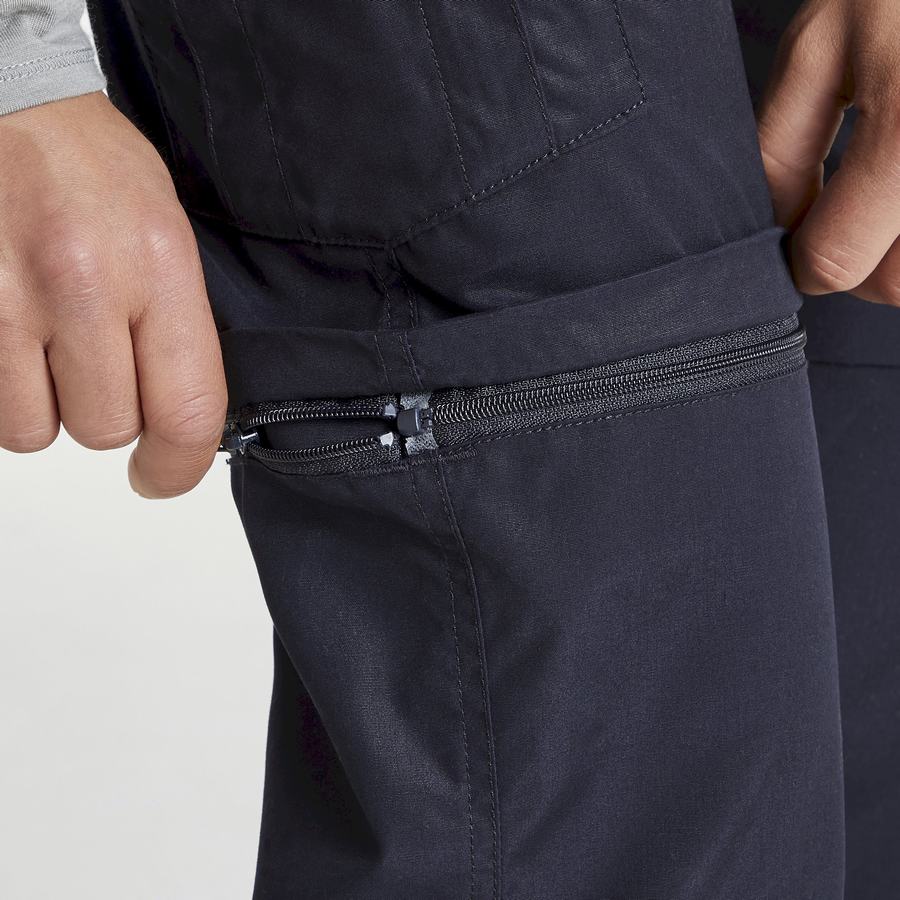 Women's Craghoppers Expert Kiwi Trousers Navy | FBL8516HM