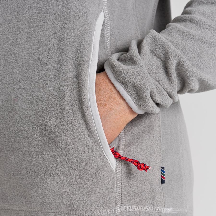 Women's Craghoppers Frey Overhead Sweatshirts Grey | HBV1362UT