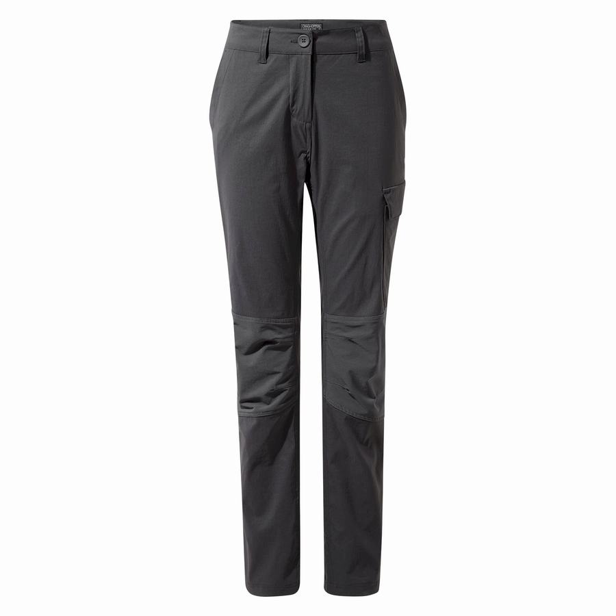 Women's Craghoppers Kiwi Pro Expedition Trousers Deep Grey | VVS4978RO