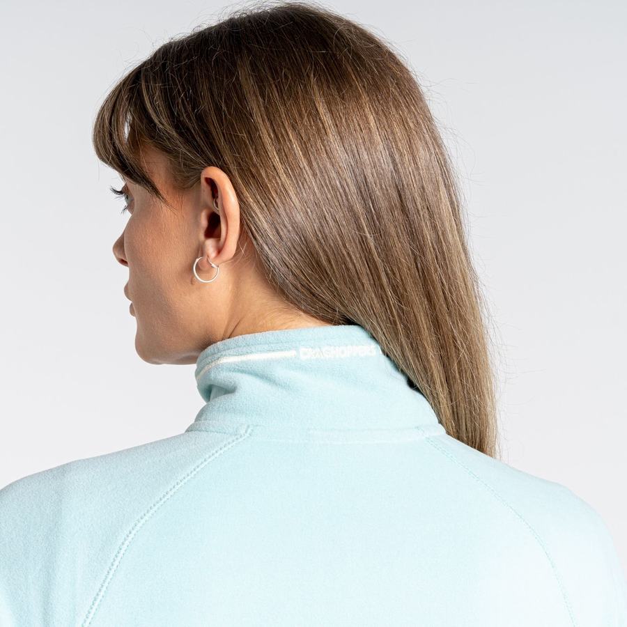 Women's Craghoppers Miska Half Zip Sweaters Green | OYU6149MP