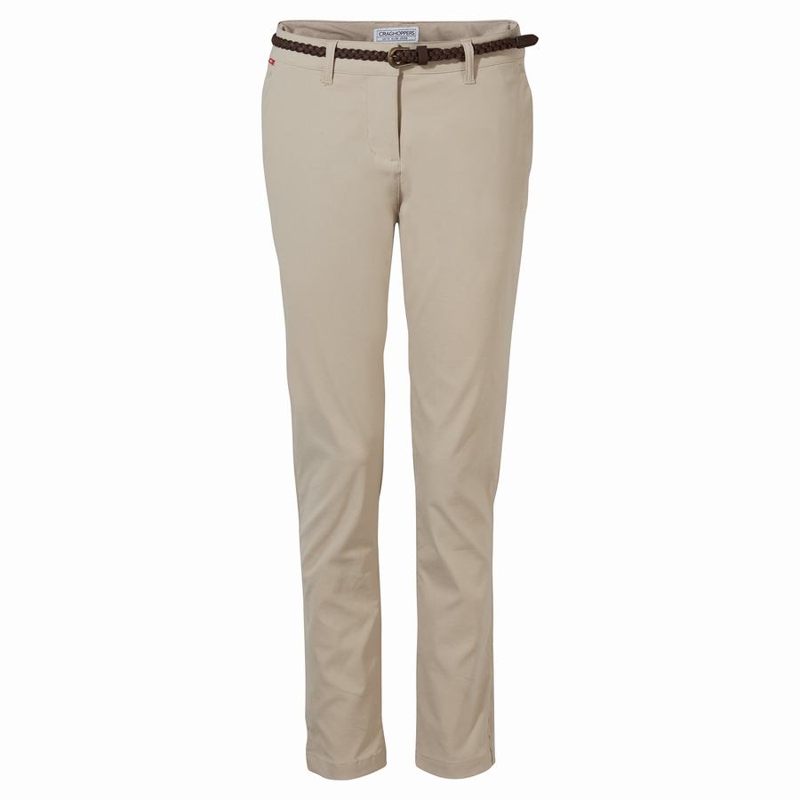 Women's Craghoppers NosiLife Briar Trousers Brown | DID7889IF