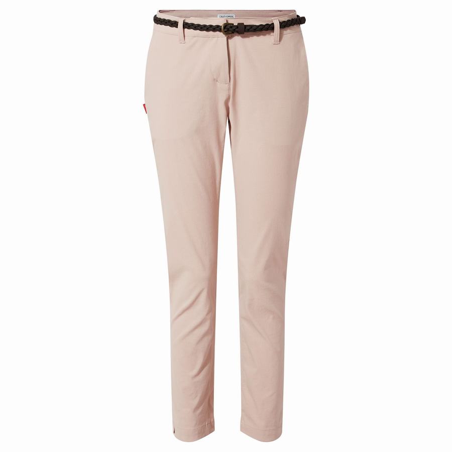 Women's Craghoppers NosiLife Briar Trousers Brown | DID7889IF