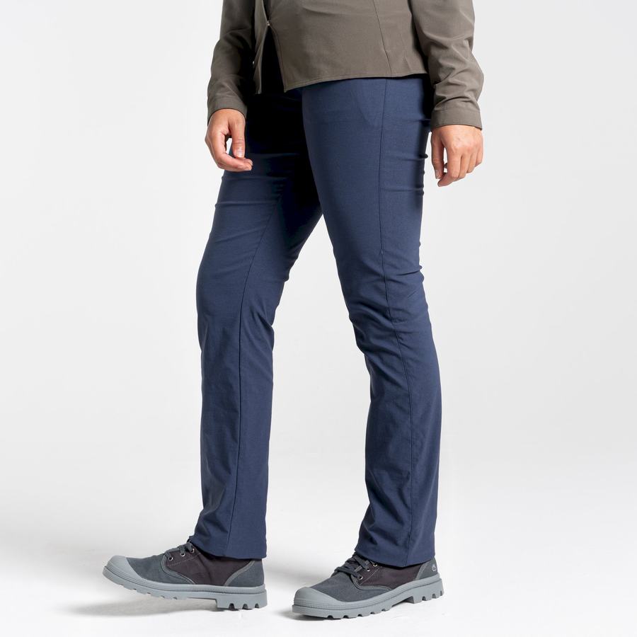Women's Craghoppers NosiLife Clara II Trousers Navy | IMI9032NU