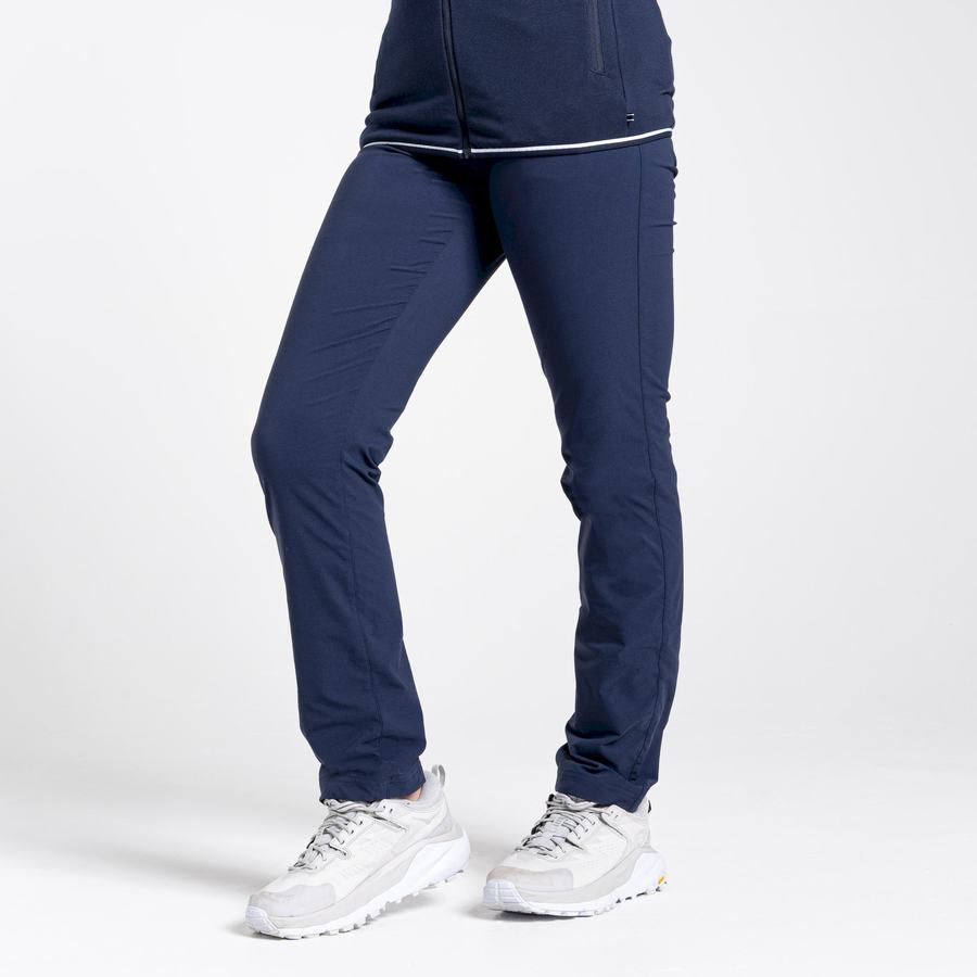 Women's Craghoppers NosiLife Pro Active Trousers Blue Navy | FVC7987II