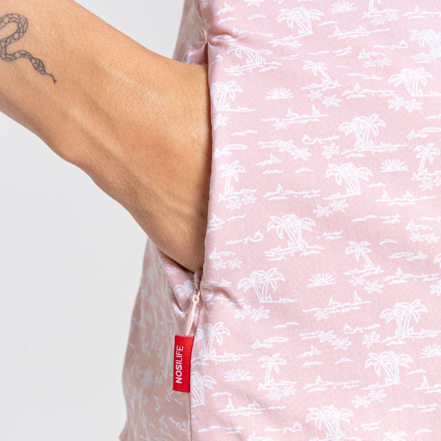 Women's Craghoppers NosiLife Tillia Short Sleeved Shirts Pink | YFW2996QS